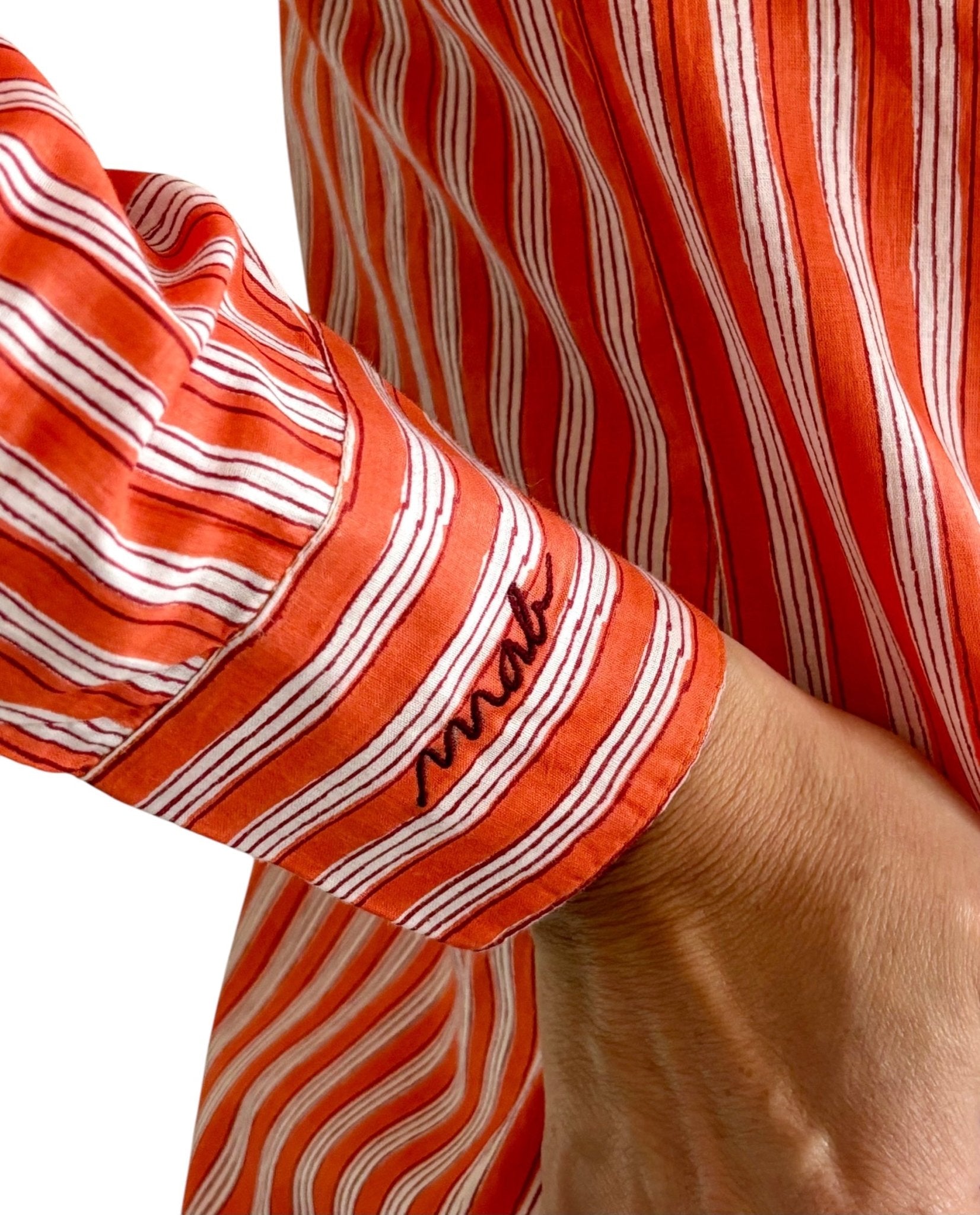 Chemise Prudence orange - Casa Donna Donna