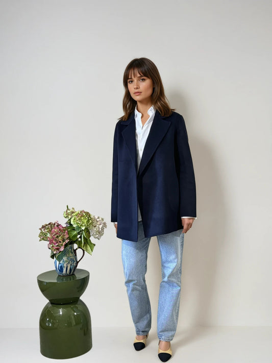 Le Manteau court marine - Casa Donna Donna