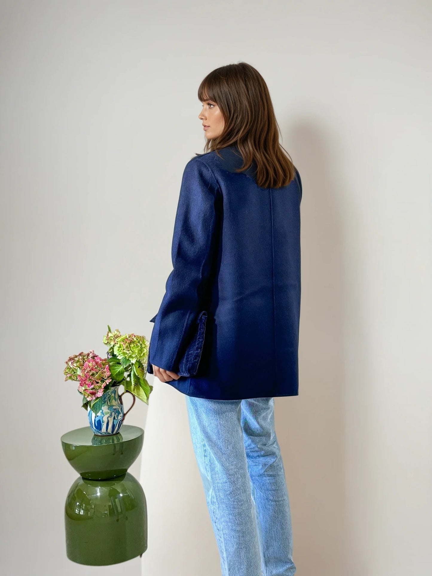 Le Manteau court marine - Casa Donna Donna