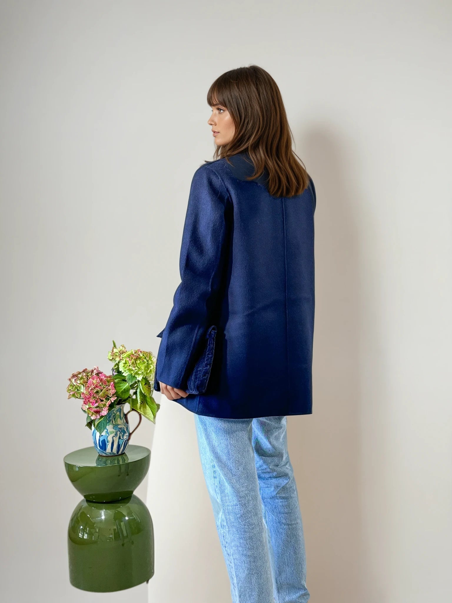 Le Manteau court marine - Casa Donna Donna