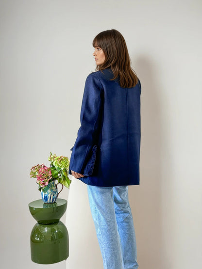 Le Manteau court marine - Casa Donna Donna